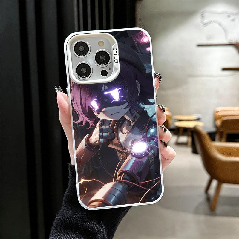 M-Murder D-Drones Uzi Doorman Soft Phone Case for iPhone 15 16 17 Pro Max 17Air 16E 14 Plus 13 12 Mini Shockproof Cover Back She