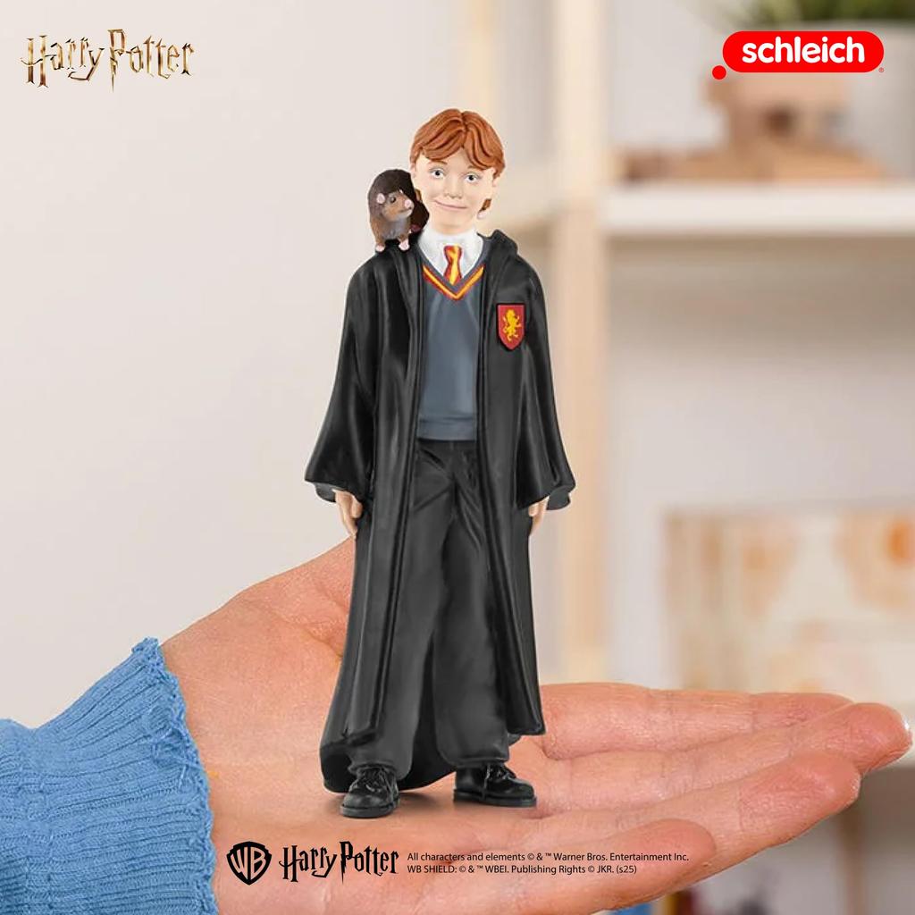 Schleich Гарри Поттер серия Рон Уизли и Скабберс 42634