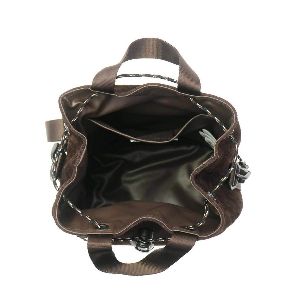 [AS2OV] ВОДОНЕПРОНИЦАЕМАЯ ЗАМШЕВАЯ СУМКА AS2OV Сумка через плечо 091754 Chocolate23