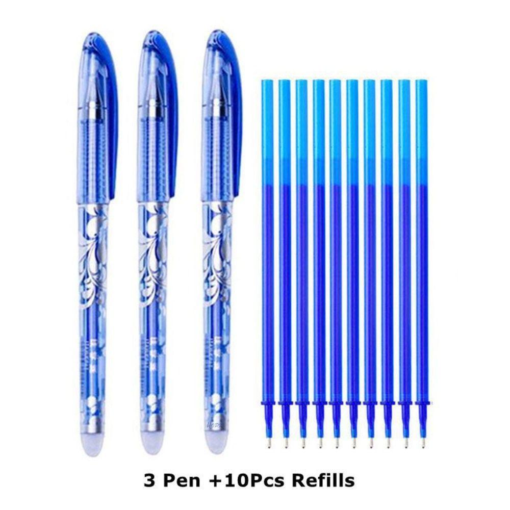 Blue Pens Gel Pens Black Pens Fine Point Pen Writting Erasable Pens Home