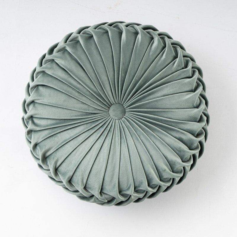 Бархатная подушка с тыквой Морса, креативные диванные подушки, напольная наволочка, сплошной цвет, роскошные домашние подушки для отеля