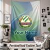 Custom Tapestry Wall Hanging, Rapid Wien FC Personalized Name Text Home Wall Decor