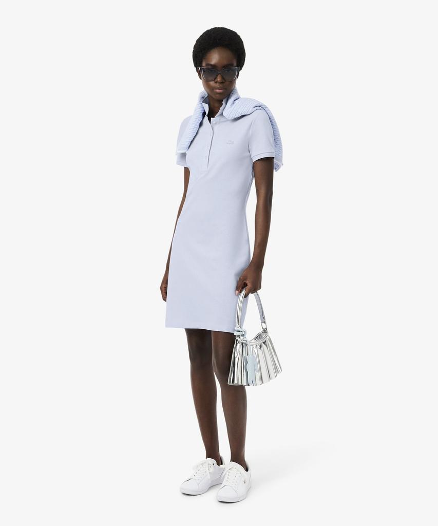 LACOSTE Женское приталенное мини-платье-поло из пике Ef5473-56G J2G
