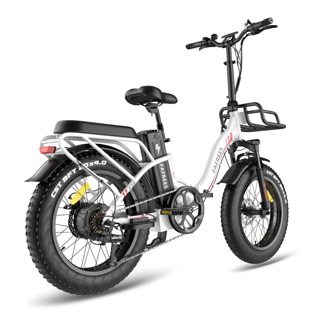 Электровелосипед Fafrees F20 Max 20" Мотор 500 Вт Складной Электровелосипед 48 В 30 Ач Двойные Дисковые Тормоза Макс. Нагрузка 150 кг ЖК-дисплей