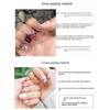 14Strips Nail Patch Semi Cured Nail Art Stickers INS Trendy Gel Nail Stickers  DIY Nail Art Making