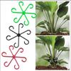 8PCS Reusable Plant Stem Folding Frame Garden Tools No Stake Trellis Plant Stem Support Support Branches Stem Organizer
