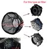 Motorcycle Air Filter Cleaner Rain Sock Rain Cover Black Waterproof Protective for Harley Air Cleaner Kits Breathable Mesh Cover