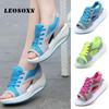 Summer Women Shoes Flat Platform Wedges Sandals Breathable Fashion Casual Shoes Woman Ladies Tennis Open Toe