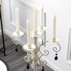 European Black Candle Holder for Five Candles - Elegant Hotel Decoration Ornament