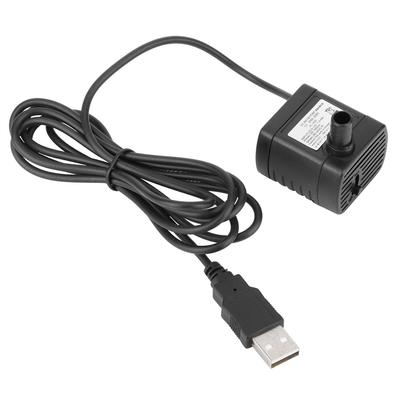 USB 5 В 0,5 м 150 л/ч регулируемый миниатюрный бесщеточный двигатель постоянного тока водяной насос для гидропоники погружной