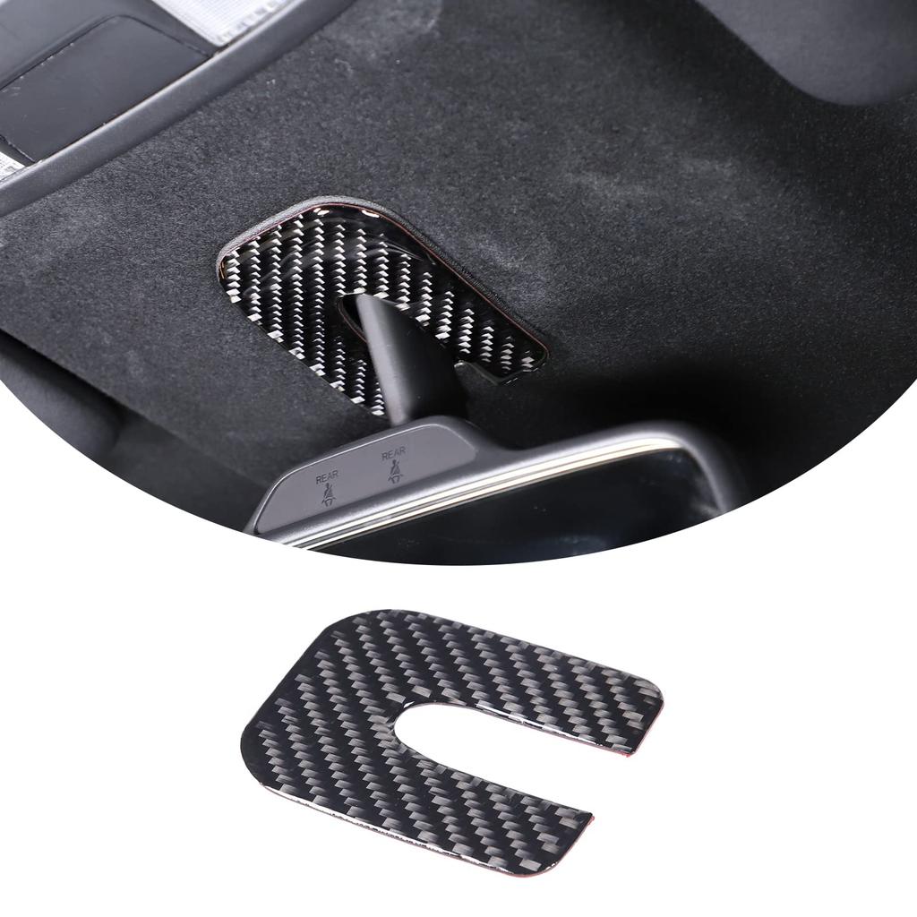 Sauicemy Car Rearview Mirror Base Panel for Honda Rearview Mirror Base Piece Interior Panel Protective Car Decorative Interior Car Design Fiber N-BOX