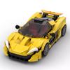 MOC Спортивный автомобиль Urban Speed 8-сеточный набор строительных блоков для автомобилей Желтый гоночный автомобиль McLaren P1 Модель DIY Сборная игрушка для детей Подарок на день рождения для мальчика