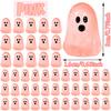 50-200pcs Halloween Mini Ghosts Figures Luminous Mini Resin Ghost Glow in The Dark Ghosts Halloween Party Favors Dollhouse Decor