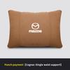 Mazda 3 5 6 SKYACTIV Axela Atenza CX30 CX5 CX8 CX9 MX5 RX7 BT50 Car Headrest Neck Support Seat Lumbar Cushion Soft Neck Pillow W4