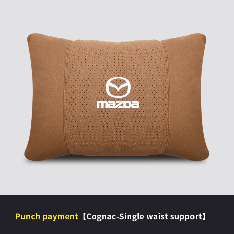 Mazda 3 5 6 SKYACTIV Axela Atenza CX30 CX5 CX8 CX9 MX5 RX7 BT50 Car Headrest Neck Support Seat Lumbar Cushion Soft Neck Pillow W4
