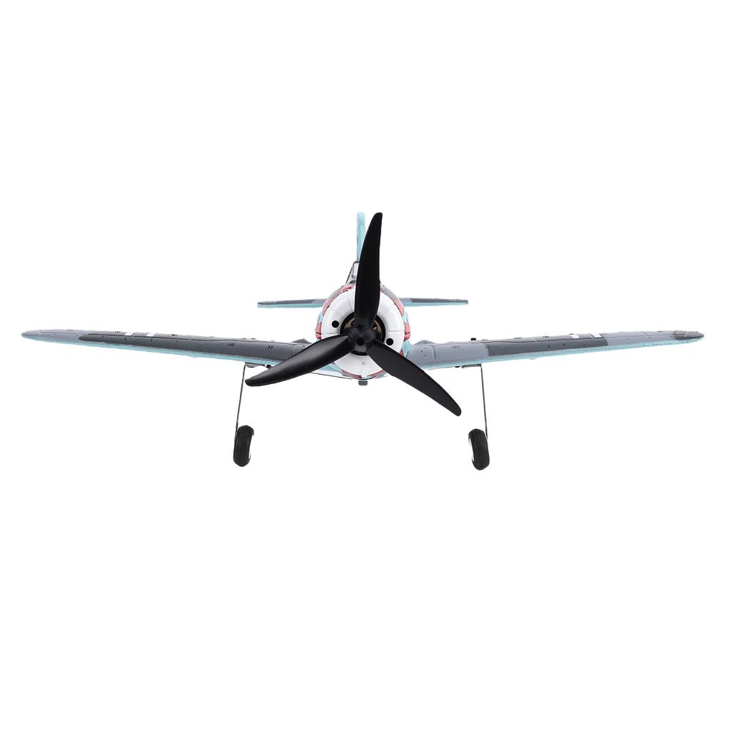 Stunt RC Airplane, 4 Channel EPP Foam Fighter Jet with Gyro and Brushless Motor, 2.4GHz Remote Control Plane for