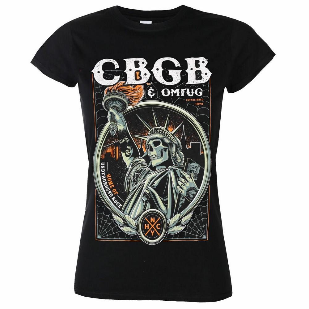 CBGB Womens/Ladies Liberty T-Shirt