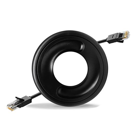 Многоразовый пыленепроницаемый многоцелевой вращающийся органайзер для кабелей широкого применения, предотвращающий спутывание, из АБС-пластика, многофункциональная катушка для шнура питания