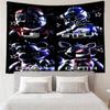 Horror game F-FNAF Freddy Tapestry for Bedroom Aesthetic Classroom Tapestries Wall Hanging for Living Room Dorm Office,Ideal Creative Gift
