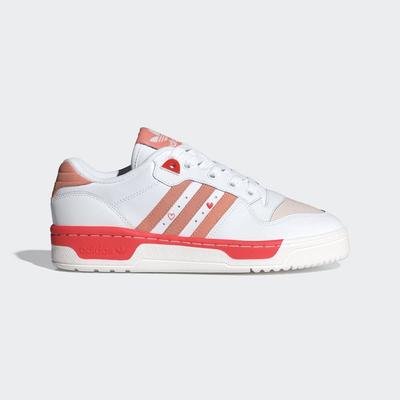 Обувь RIVALRY LOW Белые кроссовки ORIGINALS Ladies ID5837 Обувь Белый/Wonder Clay/Ярко-красный