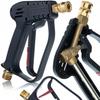 Rosfix Zestaw Pistolet z Dyszami i Pianownicą – Myjka Ciśnieniowa 300 Bar | Adapter Easy!Lock M22 | Wszechstronne Zastosowanie
