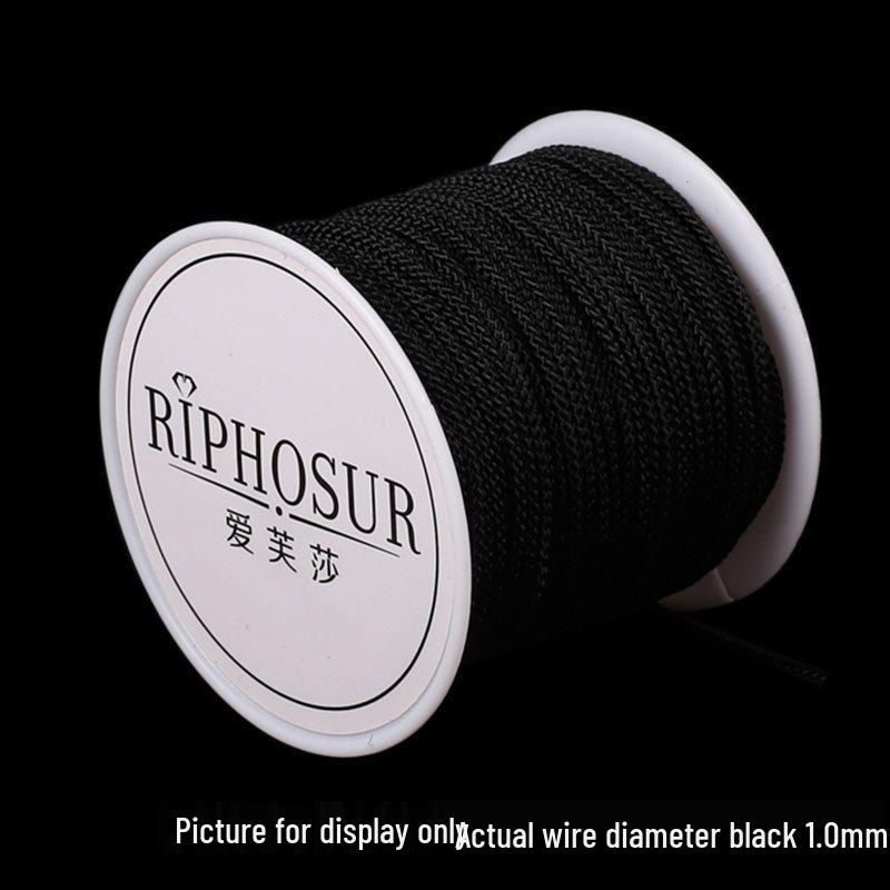 Вэньвань Неэластичный Ручной работы Нефритовый Макраме Буддийский Молитвенный Четки Браслет Шнур