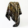 91 * 91Cm silk scarf women's square scarf new printed retro headscarf satin scarf wholesale