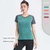 Women's Quick Dry Sport T-shirt Elastic Tights Breathable Workout Fitness Running Hiking Gym Clothing Shirt
