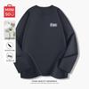 MINISO Мужская футболка с длинным рукавом из чистого хлопка