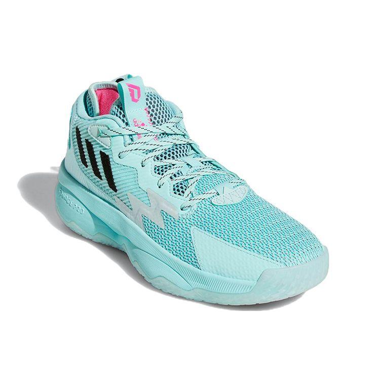 adidas Кроссовки унисекс Dame 8 Respect My Name Blue Energy-Aqua Core-Black GZ6475