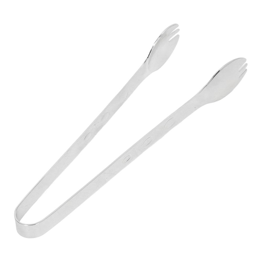 Stainless Steel Food Tongs Anti-Slip Grip Buffet Serving Clip Durable Ice Tongs Cocktail Party