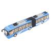 1:48 CS0133 Electronic City Bus Light Car Educational Toy for Children Kids Traffic Model(Blue)
