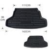 Car Rear Trunk Mat for Hyundai Verna Solaris i25 Accent RB 2011~2018 Panel Tray Waterproof Pad Space Boot Carg Cover Accessories
