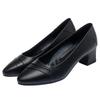 Cresfimix zapatos de mujer женские классические высококачественные весенние туфли без застежек на нескользящем высоком каблуке женская повседневная офисная обувь ba396