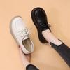 Loafers Autumn 2025 New Lace-up Breathable Versatile Soft Sole Commuter Breathable Explosion Niche Small Leather Shoes