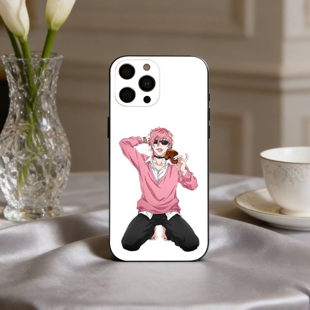 A-Аято Юри-S Y-Яричин Клуб Чехол для телефона для iPhone 17pro, 16,15,14,13,12,11 X XR Plus, Другие Мягкий Черный Чехол