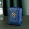 PU Leather Makeup Bag with Mirror Lipstick Storage Mini Storage Bag  Travel