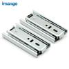 2 Pcs Drawer Slides 4" 6" 8 Inch,Furniture Hardware Cabinets Rails,3 Sections Removed Rail Track for Drawers Mini Slide