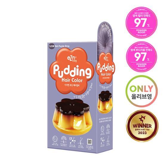 Краска для волос Easy N Pudding 5.21BB Пепельно-фиолетовый серый