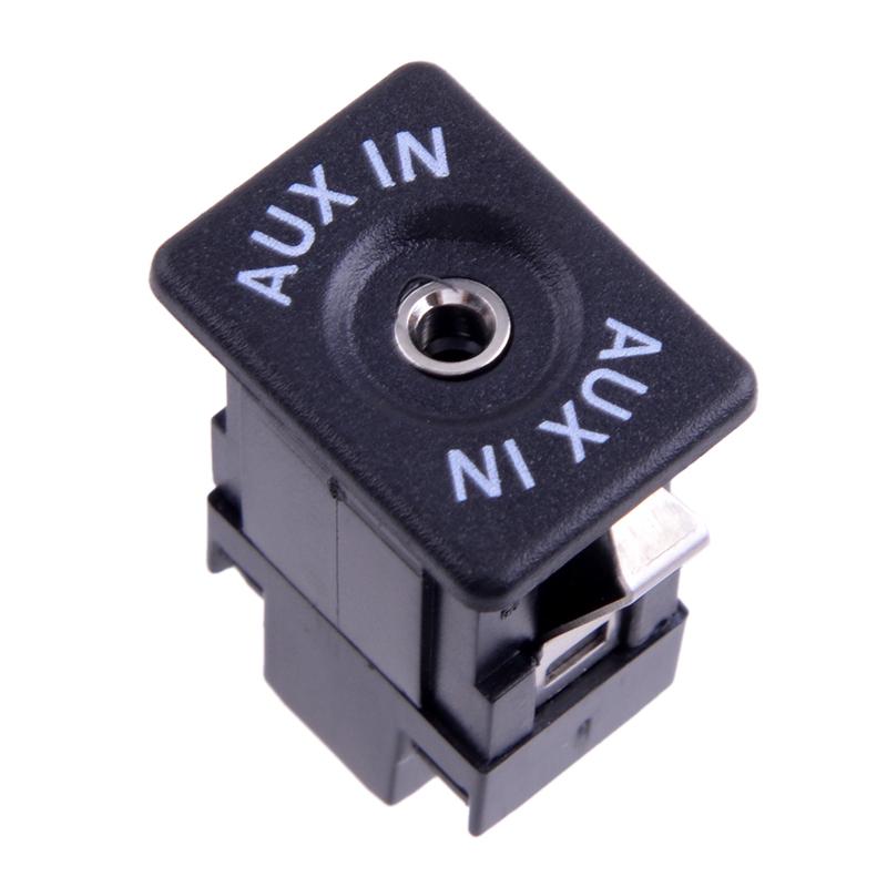5M0035724 16D035724 Car AUX IN Jack Switch Socket Fit for VW Jetta Golf Scirocco Passat Tiguan Eos Touareg Beetle Polo 2012 2013