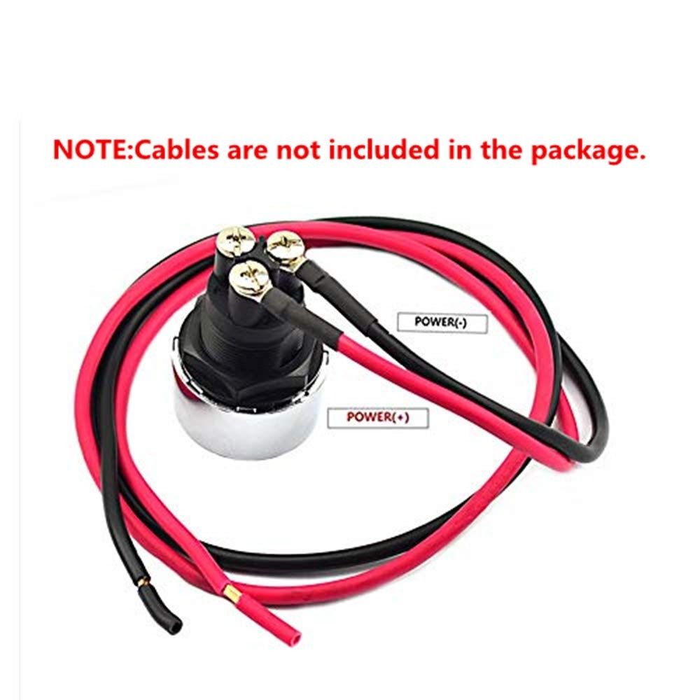Auto Reset Push Button Switch Red Blue Green Start Button Starter Switch Automotive Use