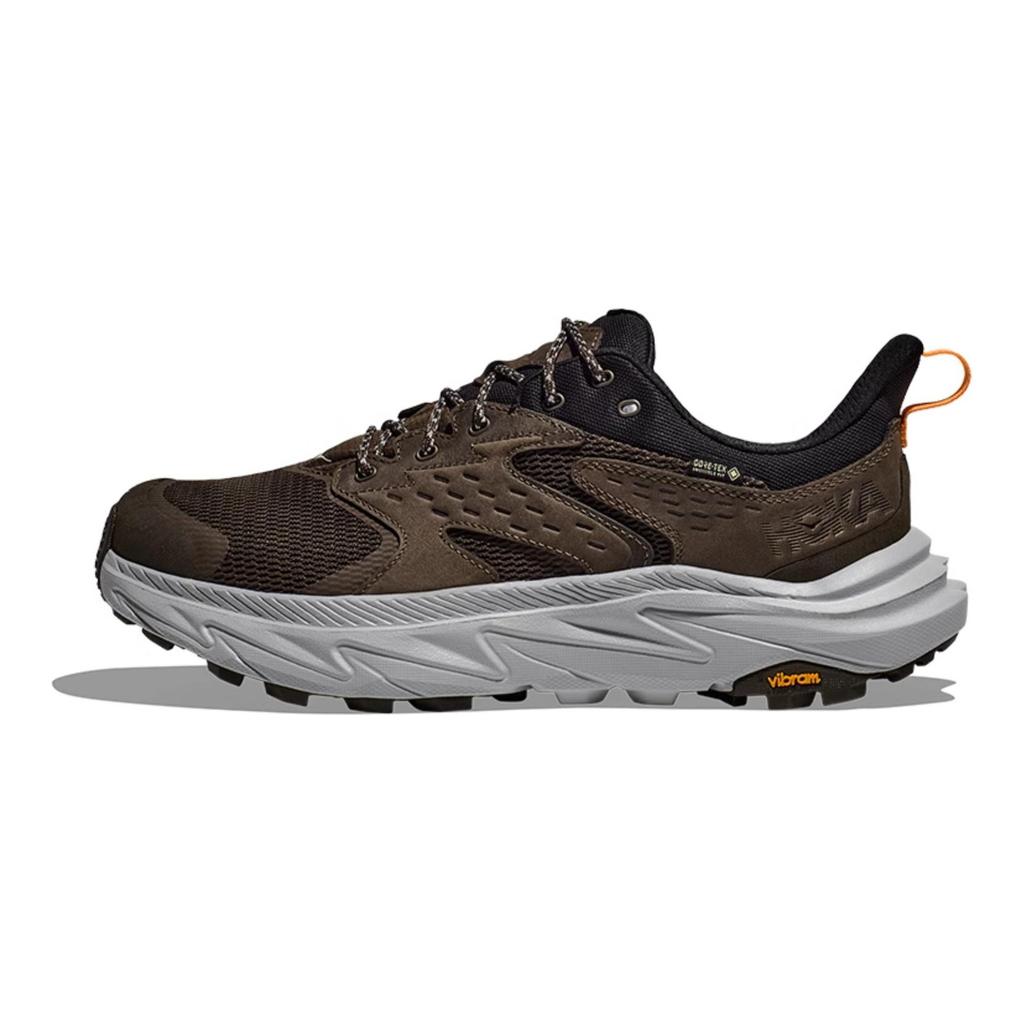 HOKA One One Нескользящие Износостойкие Низкие Туристические Ботинки Унисекс Темно-Коричневые 1141632F-DDS