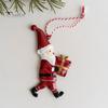 Рождественский кулон Изысканный Санта-Клаус Солдат Ангел Форма Рождественская елка Подвеска для праздничного украшения
