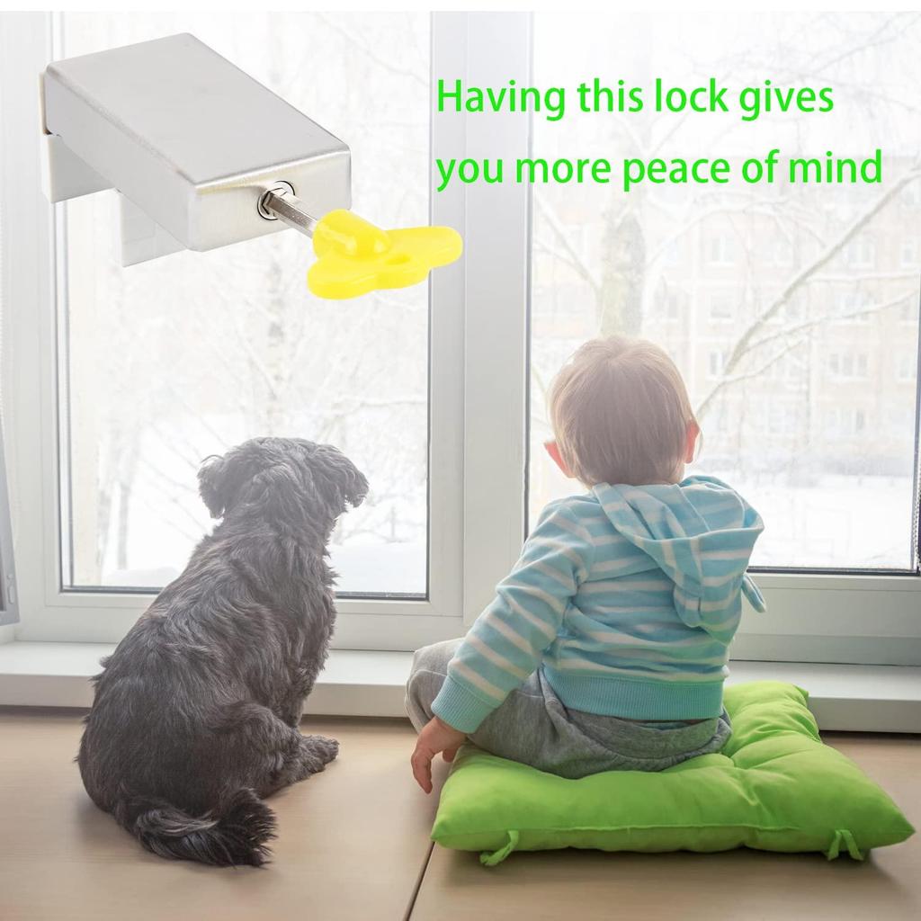 Sliding Door Lock,Window Locks,Window Lock Safety,Sliding Glass Door Lock,Child Safety for Home and Office