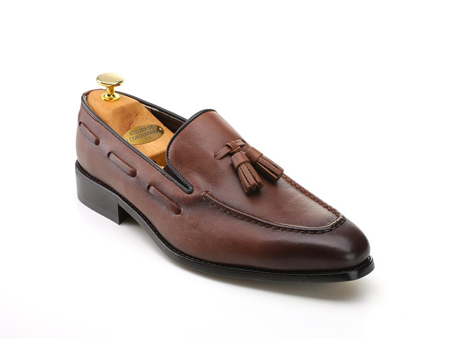 Lavantano Tassel Loafers - Brown