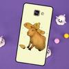Милый чехол-капибара для Samsung Galaxy A3 A5 2016 J3 J5 J7 2017 J6 J4 Plus A6 A7 A8 A9 J8 2018 Задняя крышка