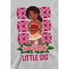 Moana 2 Childrens/Kids Little Sis Simea Heather Hoodie