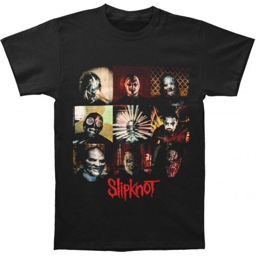 Slipknot Футболка унисекс для взрослых с блоками