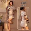 Adult erotic underwear ancient cheongsam pajamas large size sexy temptation flirting free passion hanfu suit