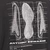 adidas ANTHONY EDWARDS GFX TEE 3 Футболка Мужская Черная JY3972